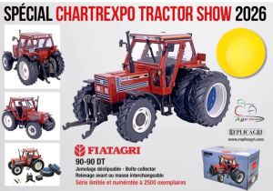 REPACA2026 - Tracteur avec jumelage déclipsable - Limite à 2500 pièces - FIAT 90-90 DT