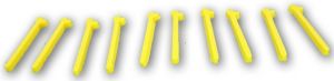 UM152 - Lot de 10 tendeurs jaune simple pour jumelage UM150-UM151