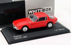 Voiture sportive BRASINCA 4200 GT de 1965 couleur rouge