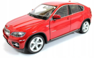 WEL18031W - Voiture SUV sportive BMW X6 de 2009 de  couleur rouge