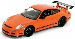 WEL22495W - Voiture sportive PORSCHE 911 GT3 RS de couleur orange
