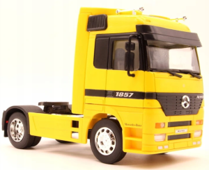 WEL32280W - Camion solo 4x2 MERCEDES Actros de couleur jaune