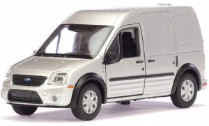 Voiture utilitaire FORD Transit Connect de couleur gris jouet à friction