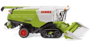 WIK038913 - Moissonneuse-Batteuse sur chenille avec coupe a maïs - CLAAS Lexion 770TT
