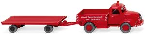 WIK049202 - Camion porteur avec remorque plateau - MAGIRUS S3500 aux couleurs ROSENKRANZ