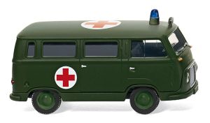 Véhicule de type ambulance militaire allemande FORD FK 1000