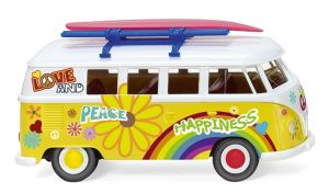 WIK079725 - Bus Flower Power - VOLKSWAGEN T1