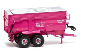 Benne de couleur rose limitée à 1000 pièces - KRAMPE Big Body 650 Agritechnica 2019