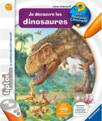 RAV001453 - Jeu éducatif à partir de 4 ans -TIPTOI - Je découvre les dinosaures