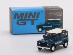 MGT00353-L - Voiture de couleur bleu - LAND ROVER Defender 90 county wagon LHD