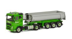 WSI01-1698 - Camion avec remorque benne 3 essieux CHRISTEN AG – VOLVO FH4 4x2