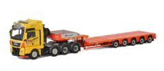 WSI01-2113 - Camion avec plateau surbaissé 5 essieux SILVASTI – MAN TGX XXL 8x4