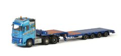 WSI01-2193 - Camion avec plateau surbaissé 4 essieux SMIT TRANSPORT – VOLVO FH4 GLOBETROTTER 6x2