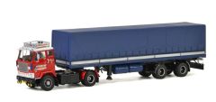 WSI01-2584 - Camion avec remorque 2 essieux VAN HOLLAND TRANSPORTEN – VOLVO F88 4x2