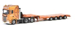 WSI01-2628 - Camion avec porte engins du transporteur RENSINK - SCANIA S Highline CS20H 6x2
