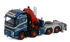 WSI01-2648 - Camion avec grue de déchargement PALFINGER aux couleurs VINDELBAEK - VOLVO FH04 GL 8x4