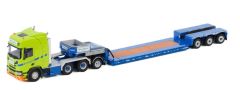 WSI01-3061 - Camion avec porte engins surbaissé du transporteur NORDIC CRANE KYNNINGSRUD - SCANIA R Hignhline CR20H 6x4