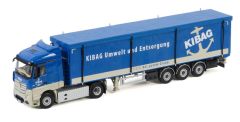 WSI01-3074 - Camion avec remorque bâchée du transporteur KIBAG - MERCEDES Actros MP4 SS 4x2