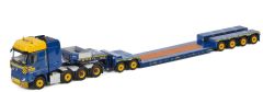 WSI01-3359 - Camion avec porte engins aux couleurs KRAANVERHUUR DE GIER BV - MERCEDES Actros MP4 Big Space 8x4