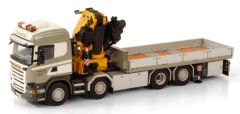 WSI01-3531 - Camion porteur avec grue de déchargement FASSI aux couleurs AFFOLTER - SCANIA R13 Highline 8x4