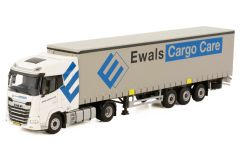 WSI01-3635 - Camion avec remorque bâchée - EWALS CARGO CARE B.V. - DAF XG 4x2