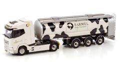 WSI01-3647 - Camion avec remorque citerne 3 essieux GEBR DUNNINK BV – DAF XG 4x2