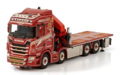 WSI01-3667 - Camion avec plateau rigide palfinger 7800.2 et JIB – SCANIA S HIGHLINE CS20H 8x4