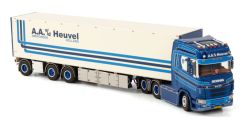 WSI01-3775 - Camion semi remorque 3 essieux AA CONTRE HEUEL – SCANIA S HIGHLINE CS20H 6x2