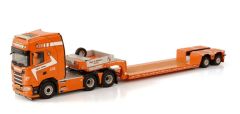 WSI01-3861 - Camion avec porte engins du transporteur TAGE E.NIELSEN - SCANIA S Highline CS20H 6x2
