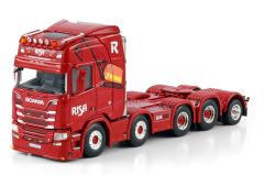 WSI01-4357 - Camion solo avec essieu supplémentaire du transporteur RISA - SCANIA R Highline CR20H 8X4