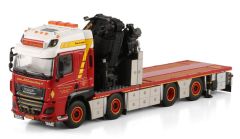 WSI01-4671 - Camion porteur avec grue FASSI 1100 du transporteur ALB.SWIJNENBURG - DAF CF Space Cab MY2017 8x2