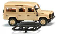 WIK010204 - Voiture de couleur beige – LAND ROVER defender 110