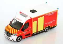 ALERTE0114 - Véhicule des sapeurs-pompiers de Paris - RENAULT Master 2019 TIB VSAV