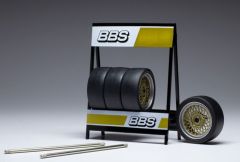 IXO18SET011W - 4 pneus avec jantes BBS