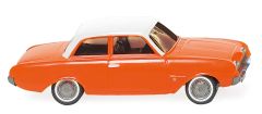 WIK020001 - Voiture de couleur orange – FORD 17M