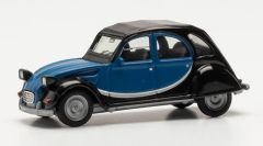 HER020817-006 - Voiture de couleur bleu et noir – CITROEN 2 CV charleston