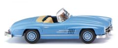 WIK023301 - Voiture cabriolet de couleur bleu - MERCEDES 300 SL
