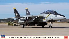 HAW02434 - Maquette à assembler et à peindre - F-14B Tomcat - VF-103 Jolly  Rogers 2004