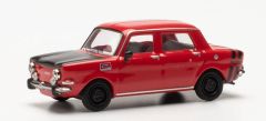 HER024358-003 - Voiture de couleur rouge et noire – SIMCA rallye II
