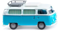 WIK031504 - Camping-Car de couleur bleu et blanc - VW T2