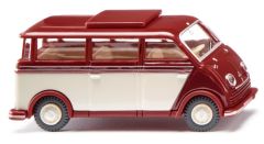 Bus couleur rouge rubis/ivoire - DKW