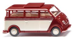 WIK033405 - Bus couleur rouge rubis/ivoire - DKW