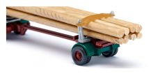 WIK039012 - Camion transport de bois couleur vert - MERCEDES LPS 1317