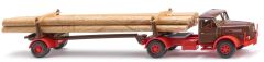 WIK039013 - Camion transport de bois couleur marron - HANSCHEL-KASSELER Hauber
