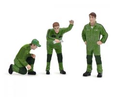 SCH3915 - Personnages en tenus JOHN DEERE – 3 Mécaniciens