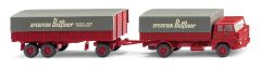 WIK041203 - Camion porteur avec remorque BEIBNER – HENSCHEL HS 14/16