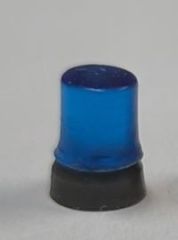 ART04317_B - Accessoire pour tracteur de couleur bleu - Hauteur 6mm - Gyrophare N°07