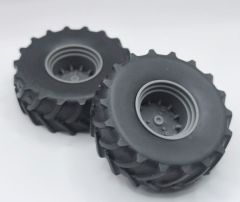 ART04243_NJ - Pièce détachée pour tracteur - Roue avec nouvelle jantes basse pression 650/75 R30