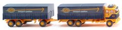 WIK043308 - Camion plateau VOLVO F89 6X4 avec remorque 3 essieux ASG