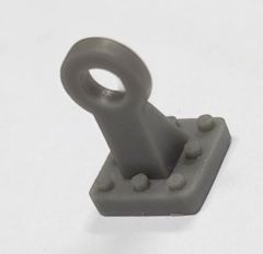 ART04590 - Accessoire pour tracteur - longueur 13mm / Carré 8mm - Anneau d'attelage